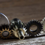 Metallic Gears and Cogwheels